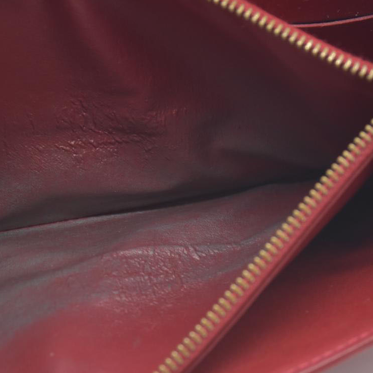 $725 Louis Vuitton Monogram Vernis Porte Feuille Sarah Long Bifold Wallet TH4079