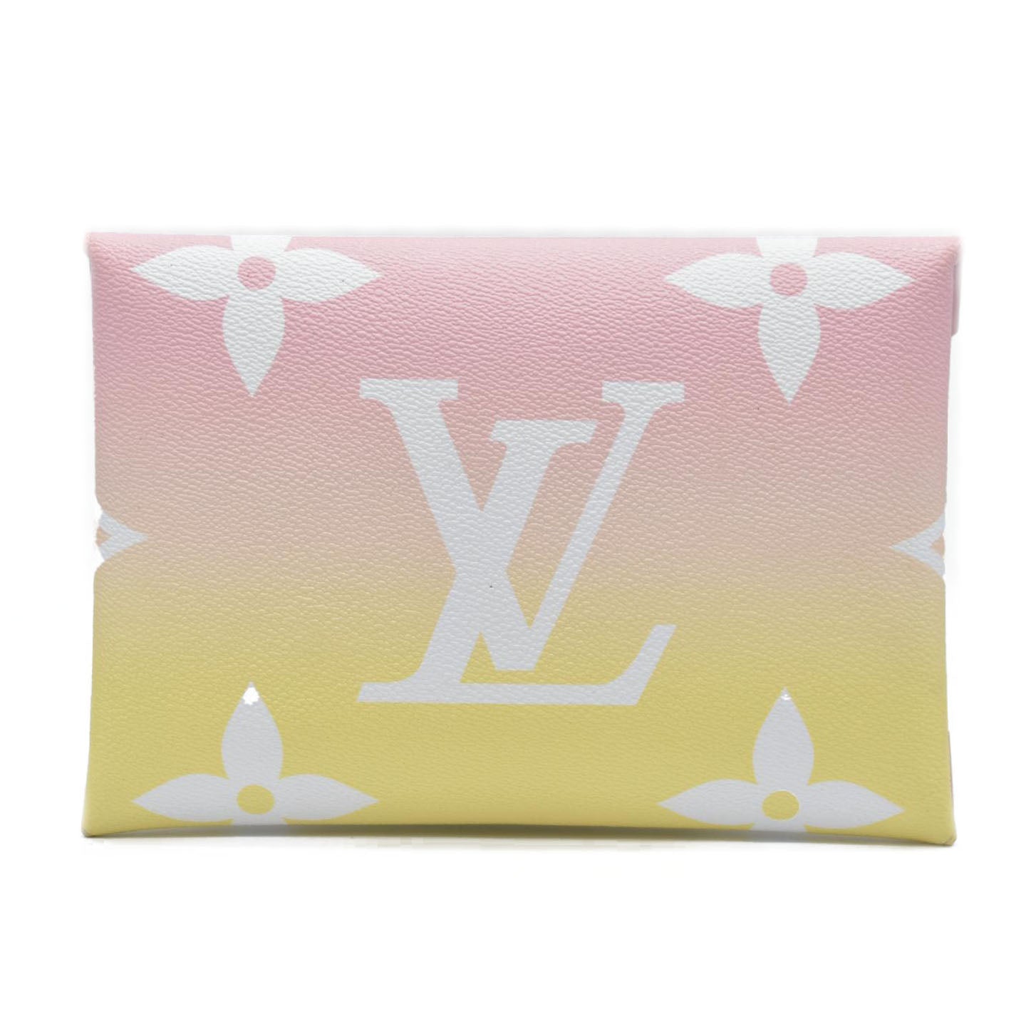 AUCTION $1020 Louis Vuitton  Monogram Giant By The Pool Large Kirigami Pochette Pink