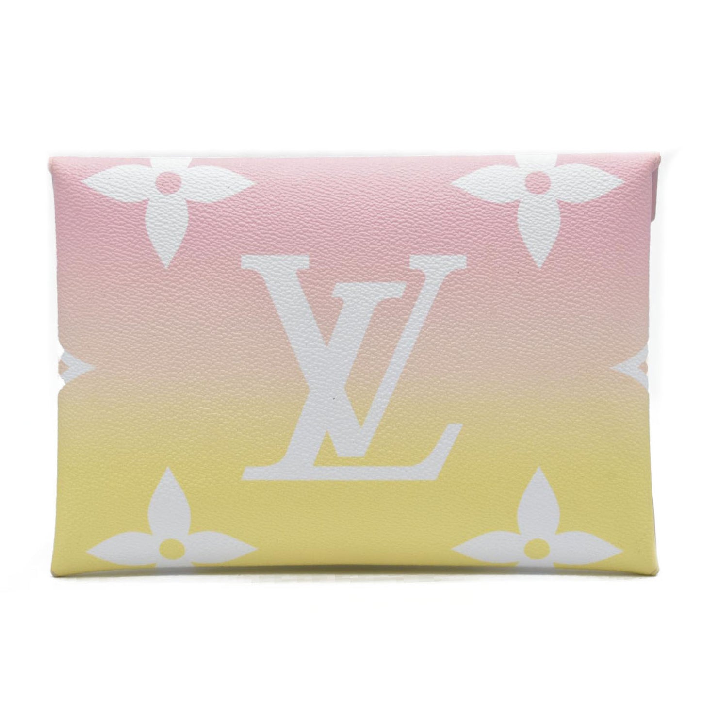AUCTION $1020 Louis Vuitton  Monogram Giant By The Pool Large Kirigami Pochette Pink