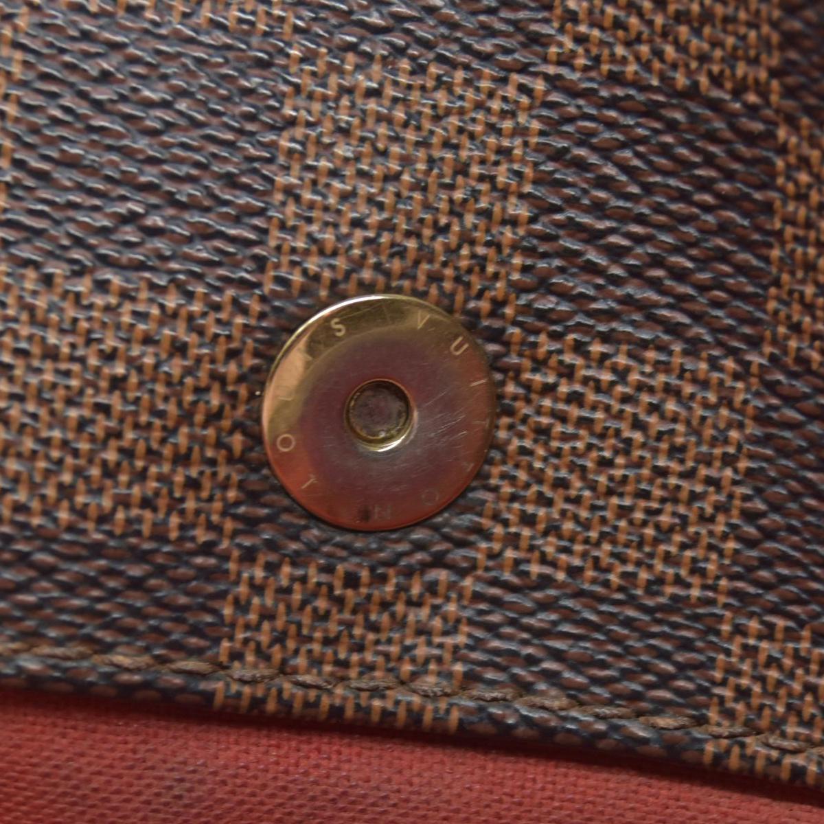 $1270 2013 Louis Vuitton Damier Ebene Bloomsbury PM DU1183