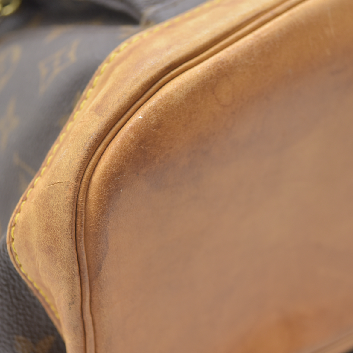 $3100 Louis Vuitton Monogram Montsouris GM Backpack MI0040