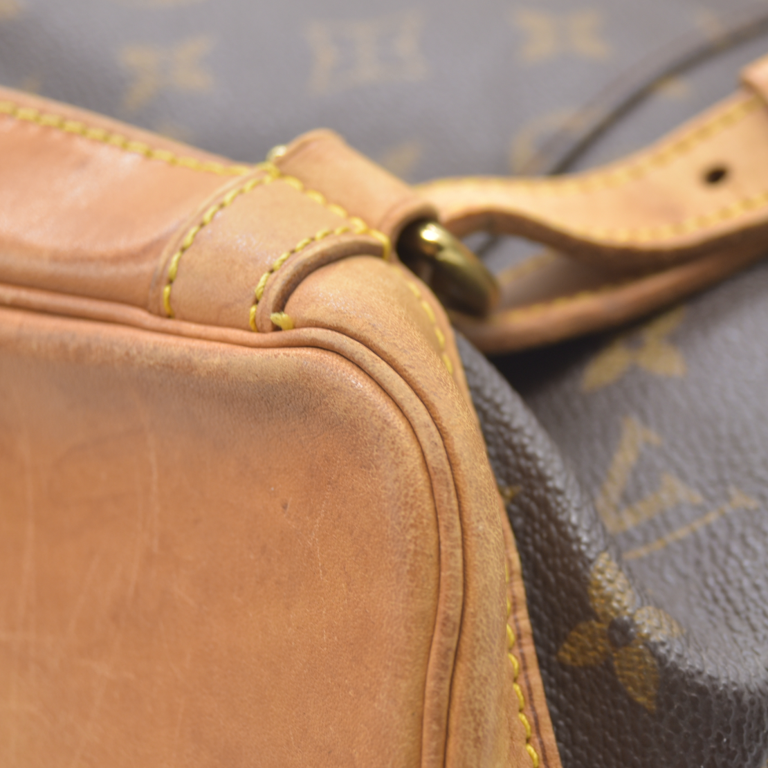 $3100 Louis Vuitton Monogram Montsouris GM Backpack MI0040