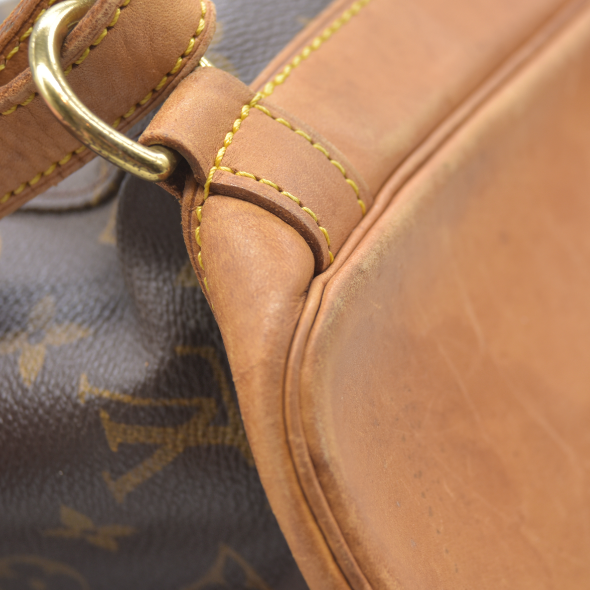 $3100 Louis Vuitton Monogram Montsouris GM Backpack MI0040