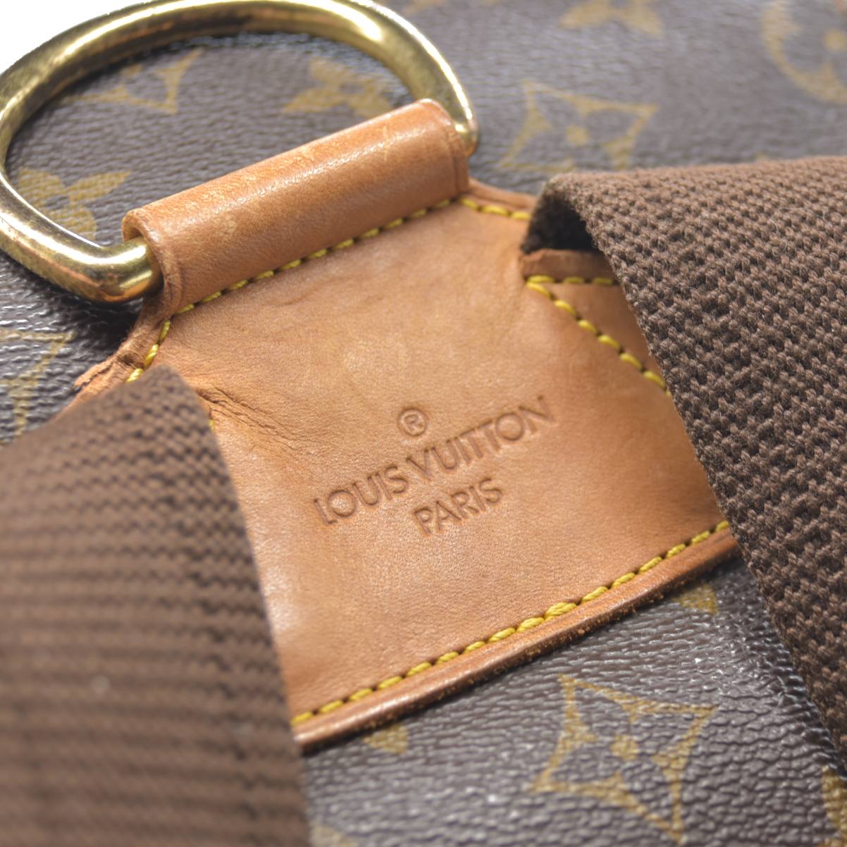 $3100 Louis Vuitton Monogram Montsouris GM Backpack MI0040