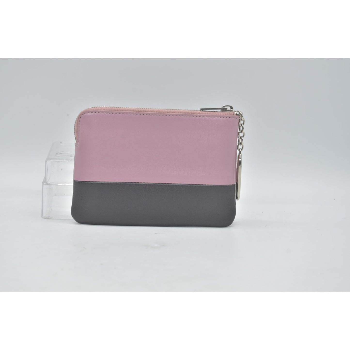 Celine  2018 Bicolor Solo Key Pouch Wallet CONSIGNMENT