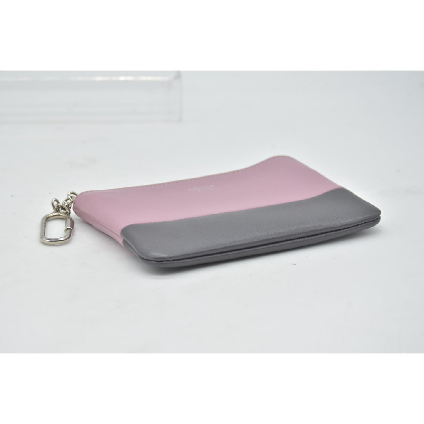 Celine  2018 Bicolor Solo Key Pouch Wallet CONSIGNMENT