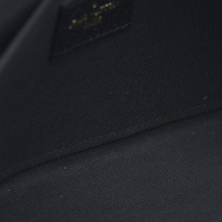 $1720 Louis Vuitton LV Monogram Pochette Félicie Black