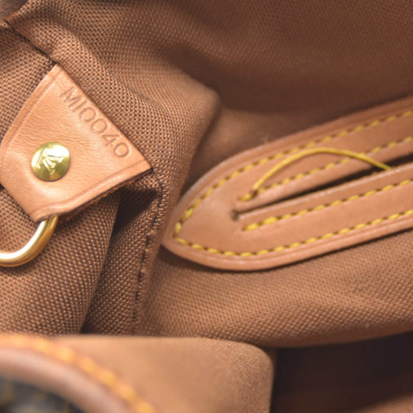 $3100 Louis Vuitton Monogram Montsouris GM Backpack MI0040
