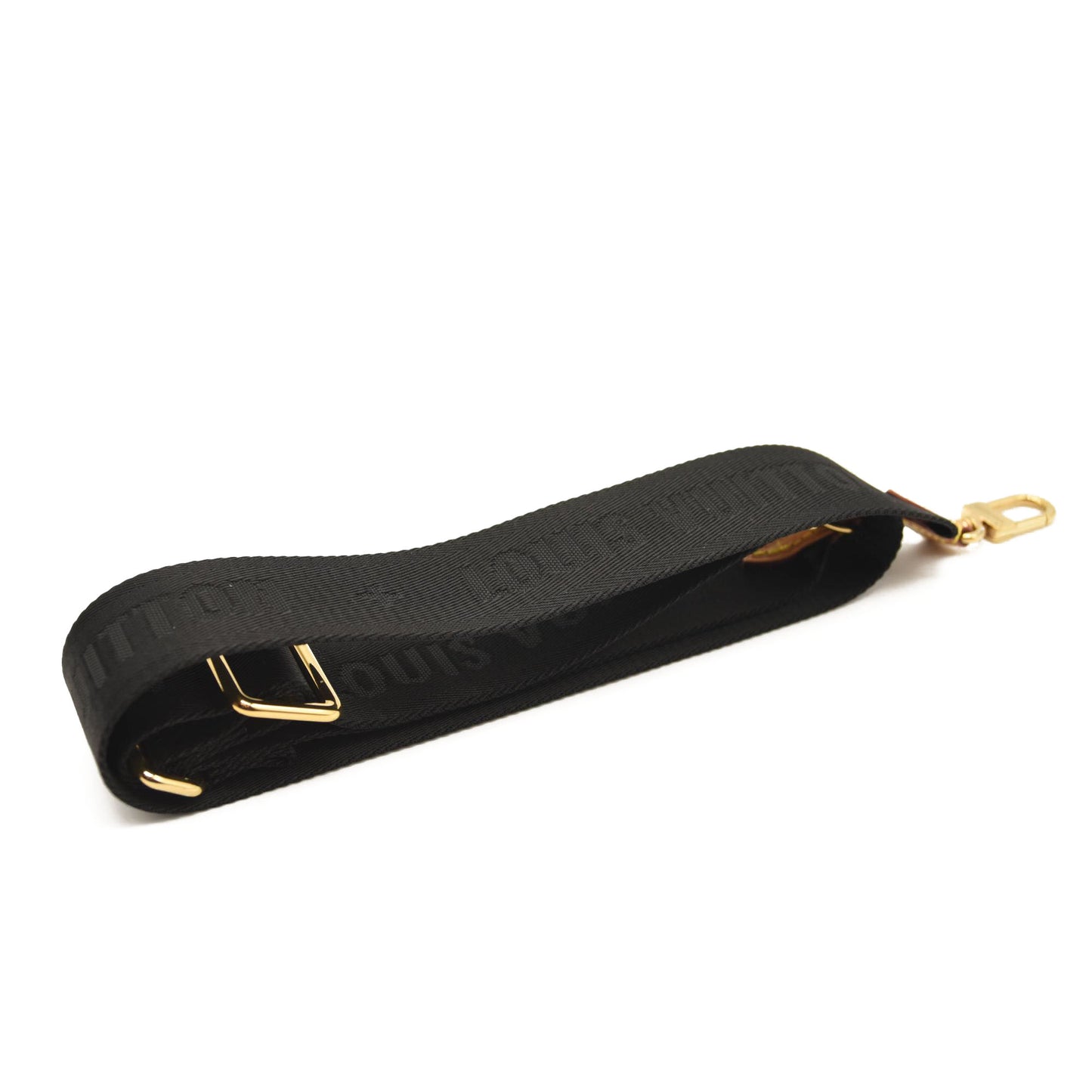 LOUIS VUITTON Monogram Multi Pochette Accessories Bandouliere Shoulder Strap Black