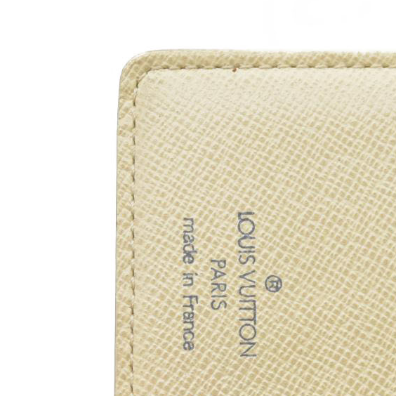 $750 Louis Vuitton Damier Azur Kisslock French Wallet Wallet MI2017