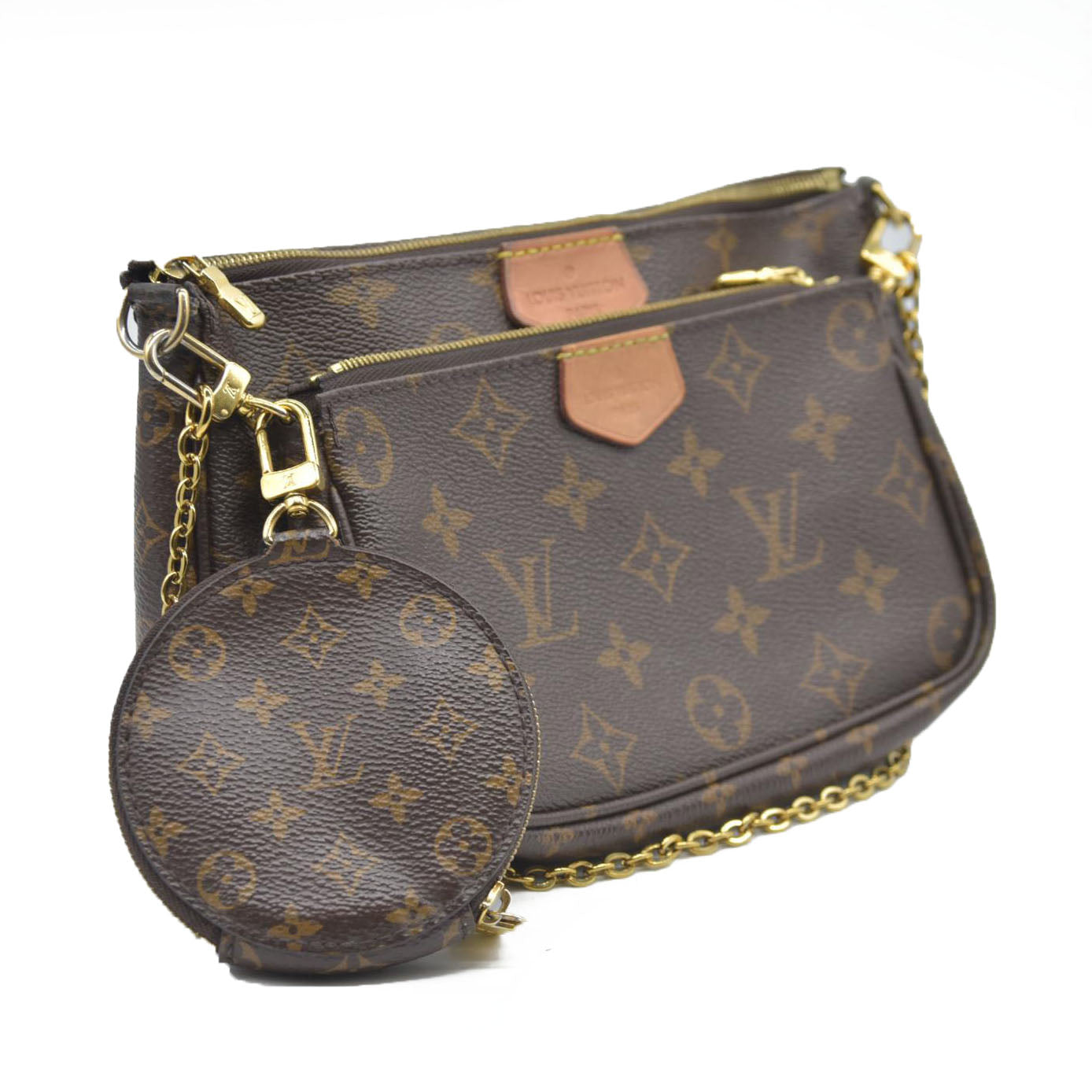 $2840 Louis Vuitton LV Monogram Multi-Pochette Accessories