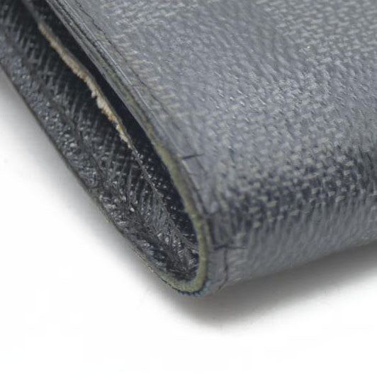 Louis Vuitton Damier Graphite Portefeuille Smart Bifold Wallet Black TS1167