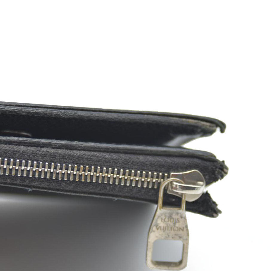 Louis Vuitton Damier Graphite Portefeuille Smart Bifold Wallet Black TS1167