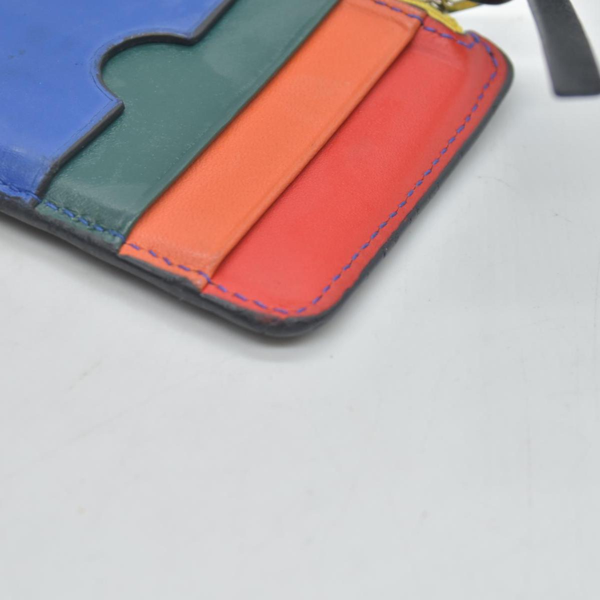 Loewe Black Rainbow Coin Wallet CONSIGNMENT