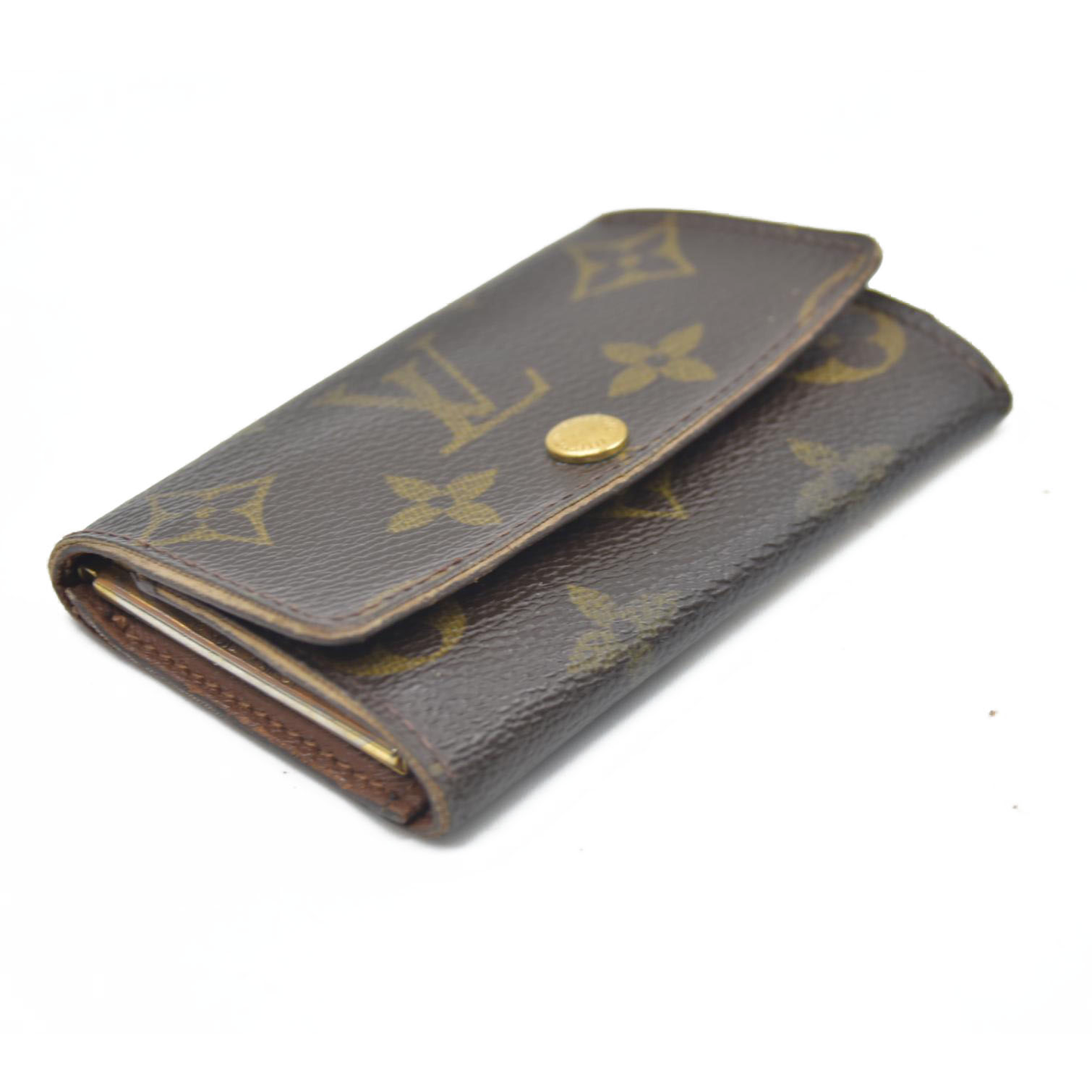 $345 Louis Vuitton Monogram Multicles 6 Ring Key Case Brown CT0064