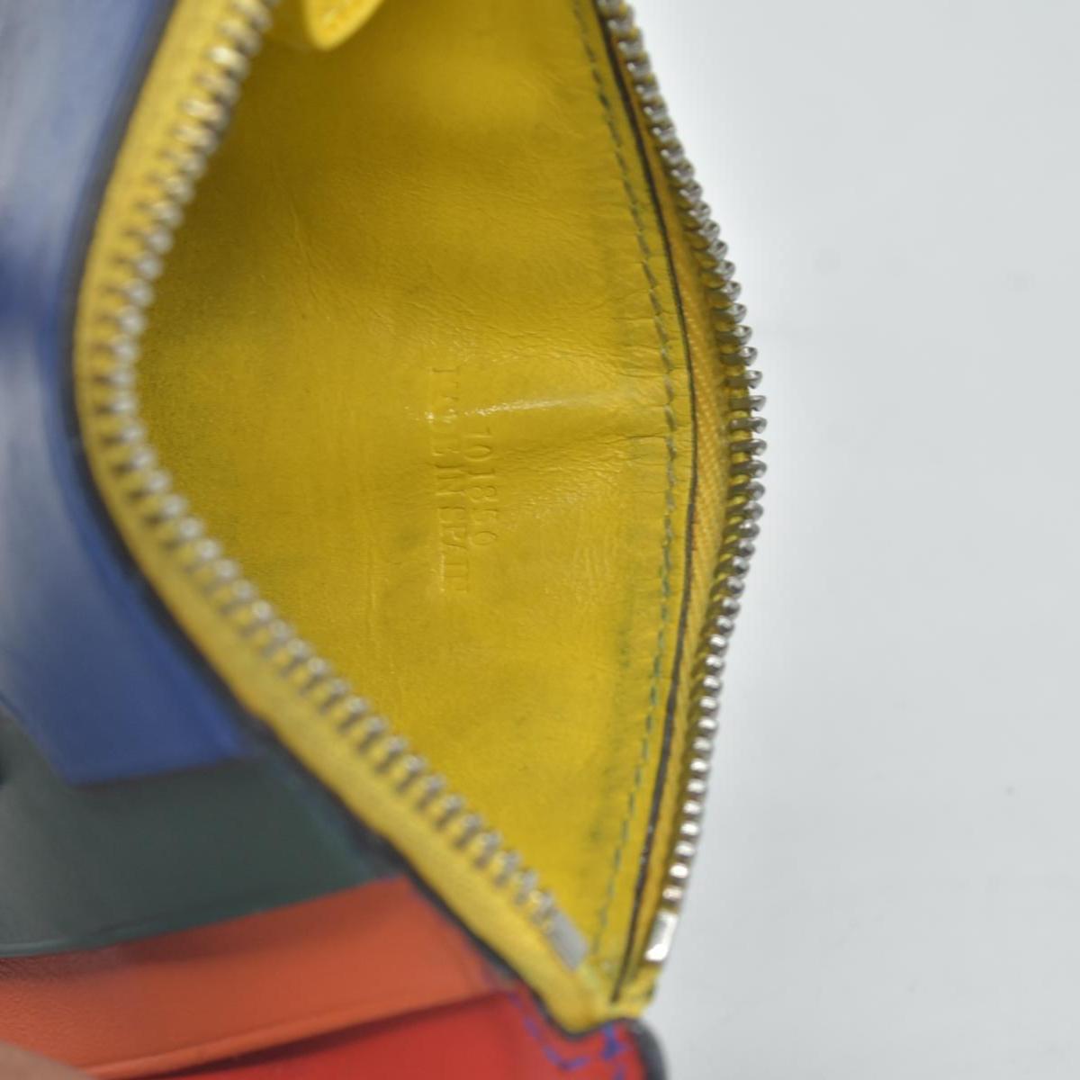 Loewe Black Rainbow Coin Wallet CONSIGNMENT