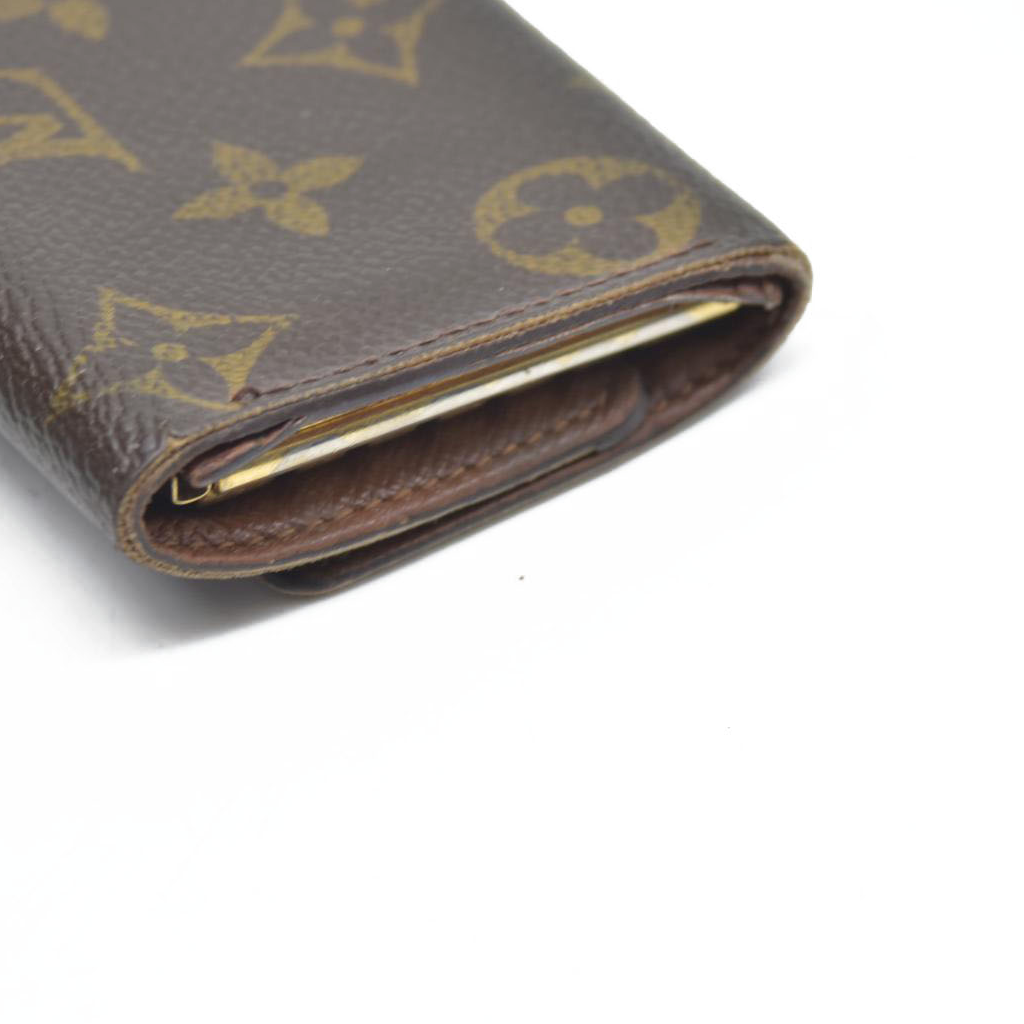 $345 Louis Vuitton Monogram Multicles 6 Ring Key Case Brown CT0064
