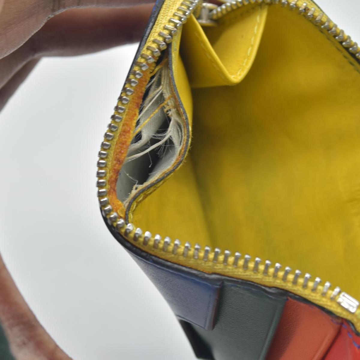 Loewe Black Rainbow Coin Wallet CONSIGNMENT