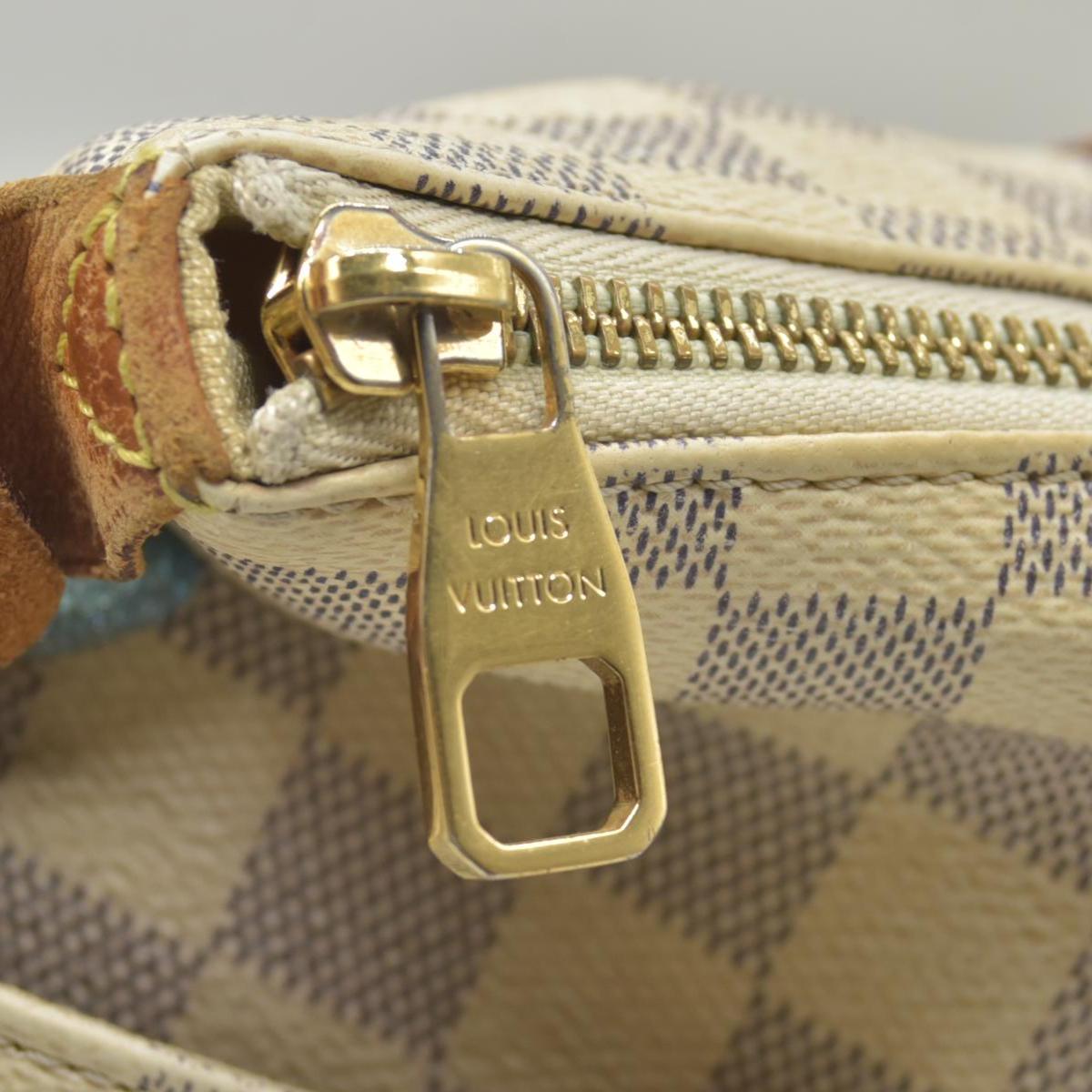 $1270 2016 Louis Vuitton Damier Azur Totally PM MB1176
