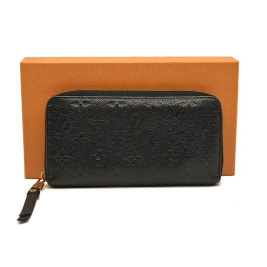 Louis Vuitton  Empreinte Zippy Wallet Black TN0185