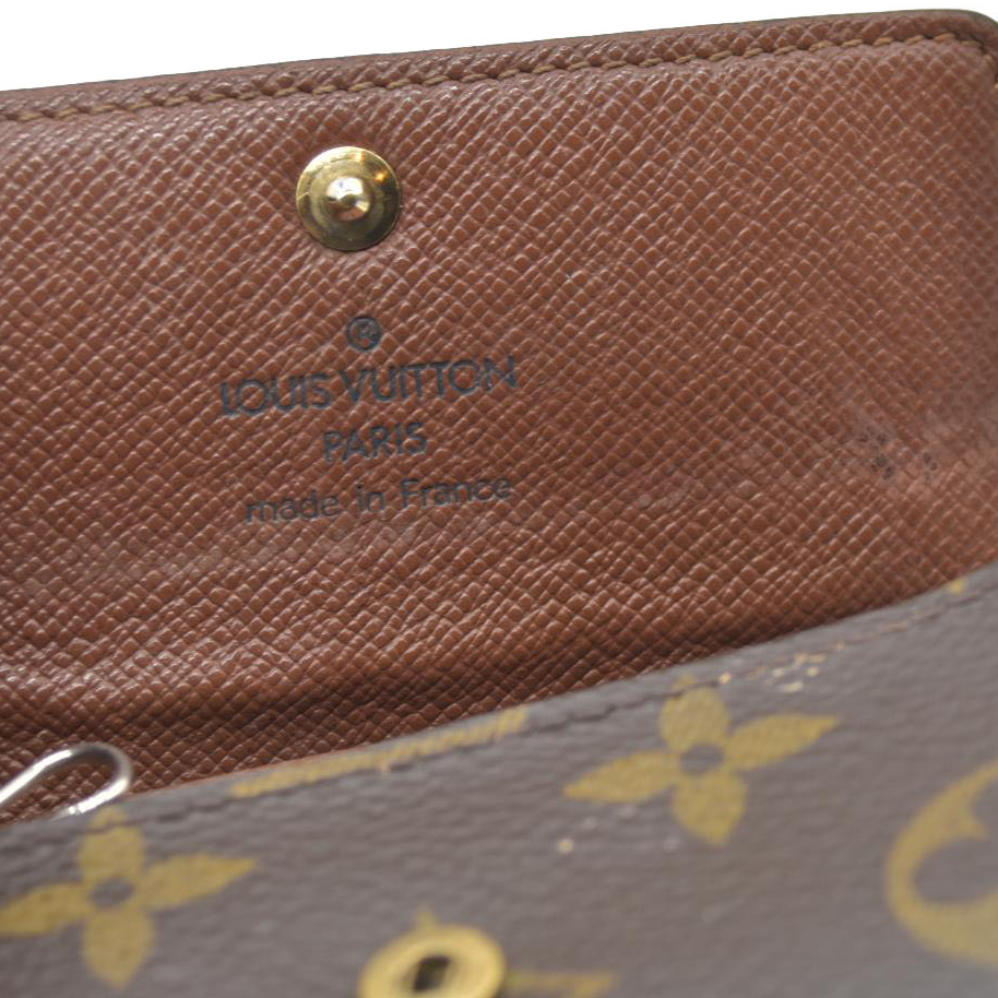 $345 Louis Vuitton Monogram Multicles 6 Ring Key Case Brown CT0064