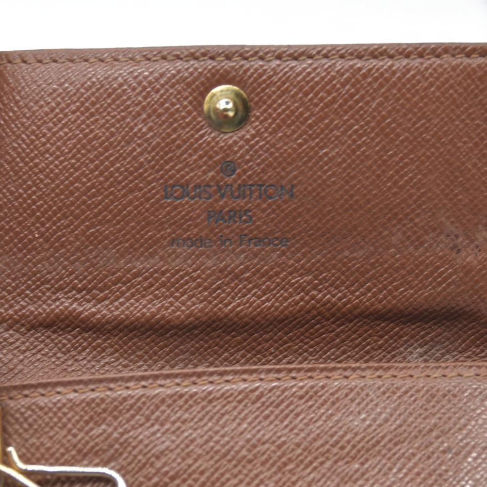 $345 Louis Vuitton Monogram Multicles 6 Ring Key Case Brown CT0064