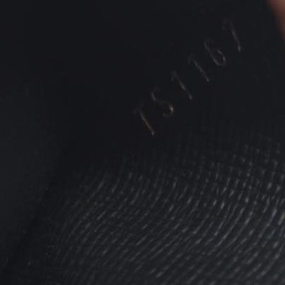 Louis Vuitton Damier Graphite Portefeuille Smart Bifold Wallet Black TS1167