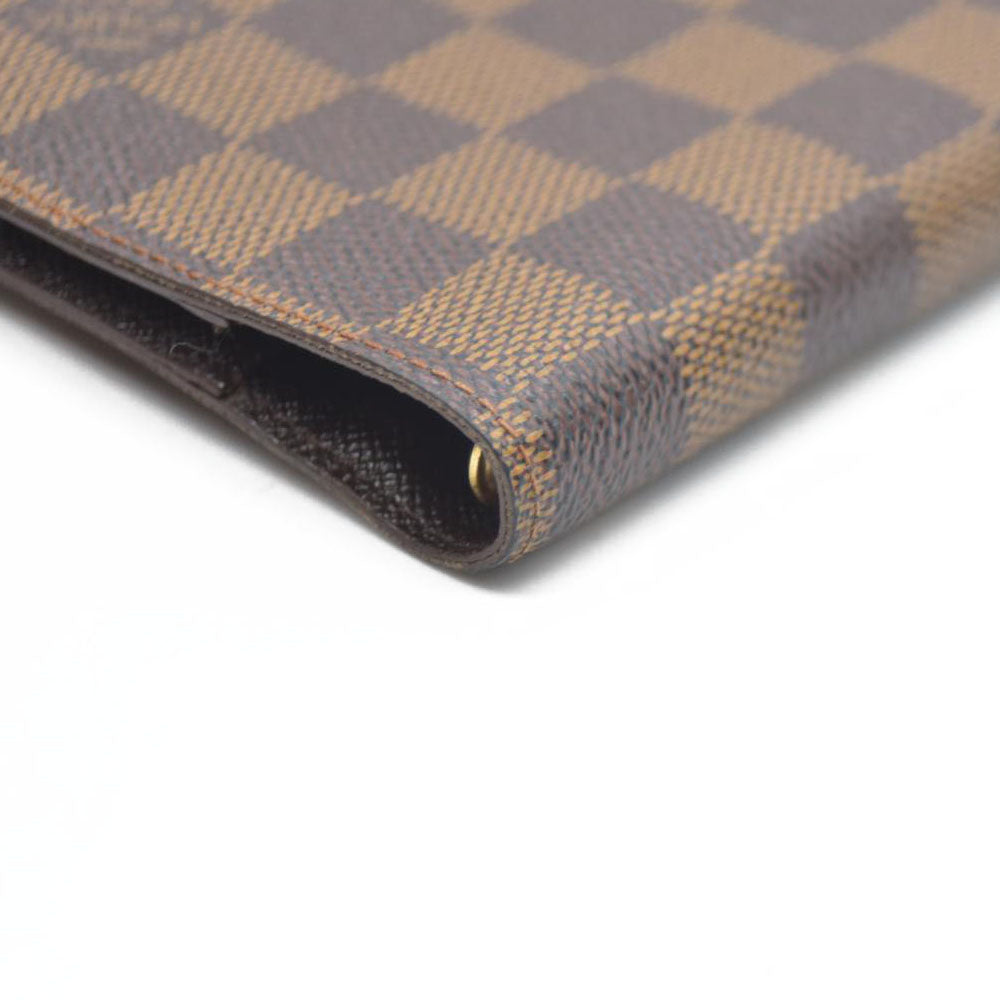 Louis Vuitton Damier Agenda PM Notebook Cover Brown CA0978