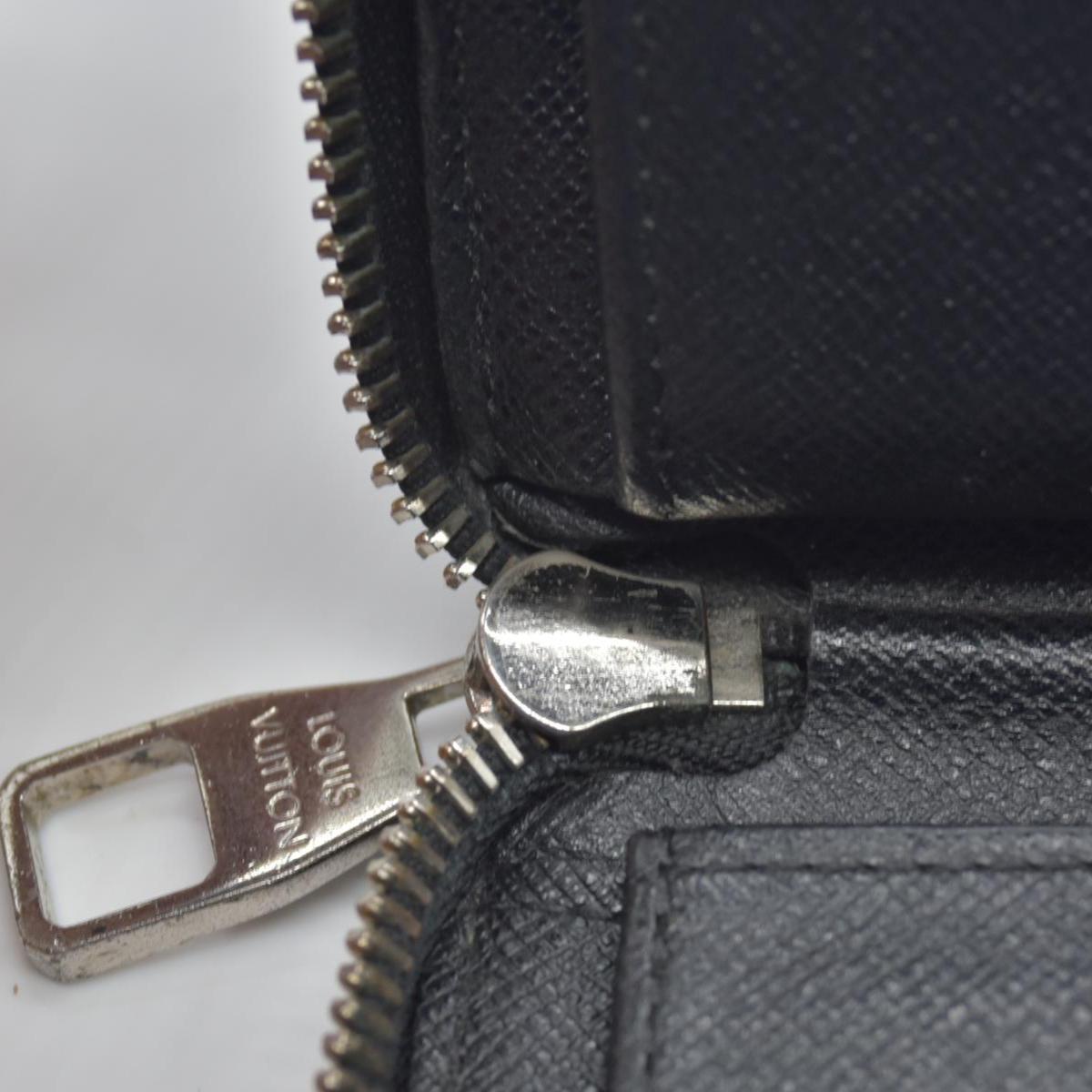 $1000 2013 Louis Vuitton Damier Graphite Zippy Organizer Wallet CONSIGNMENT CA3133