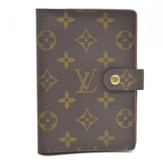 Louis Vuitton Monogram Agenda PM Notebook Cover Brown CA0997