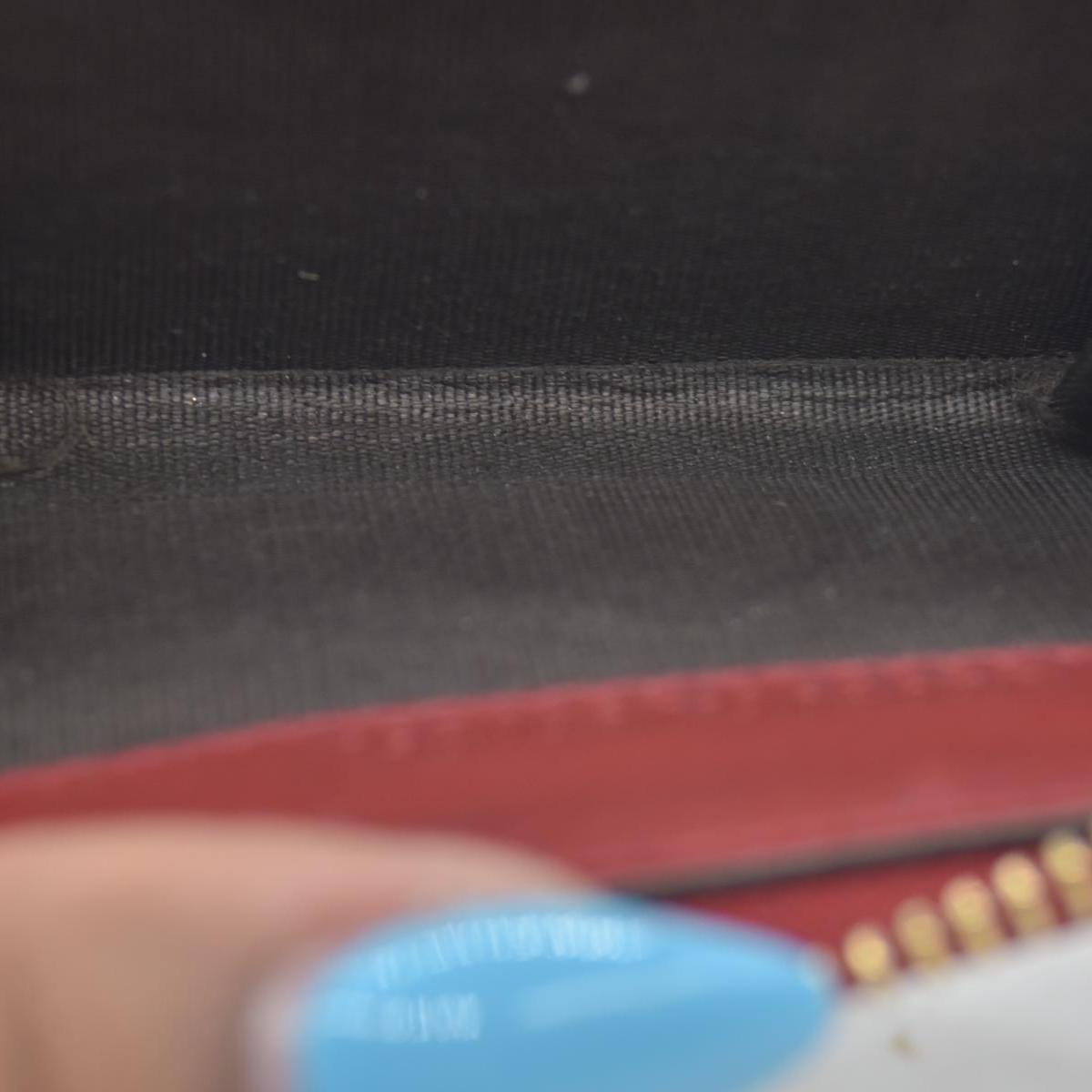 Gucci Microguccissima Zip Around Key Case Red CONSIGNMENT