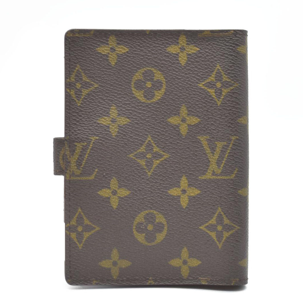 Louis Vuitton Monogram Agenda PM Notebook Cover Brown CA0997