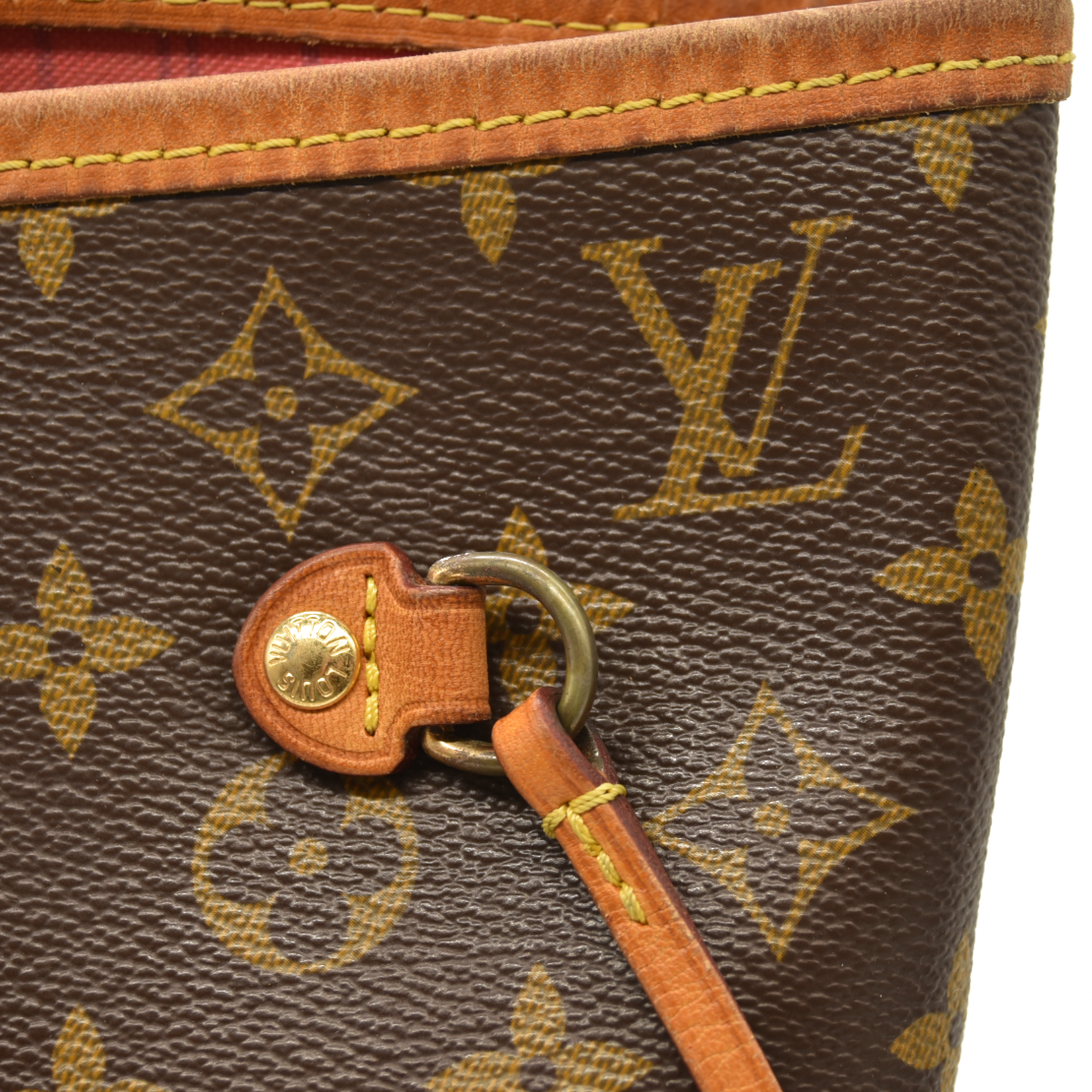 Louis Vuitton Monogram V Neverfull MM Grenade with Pouch CA1125