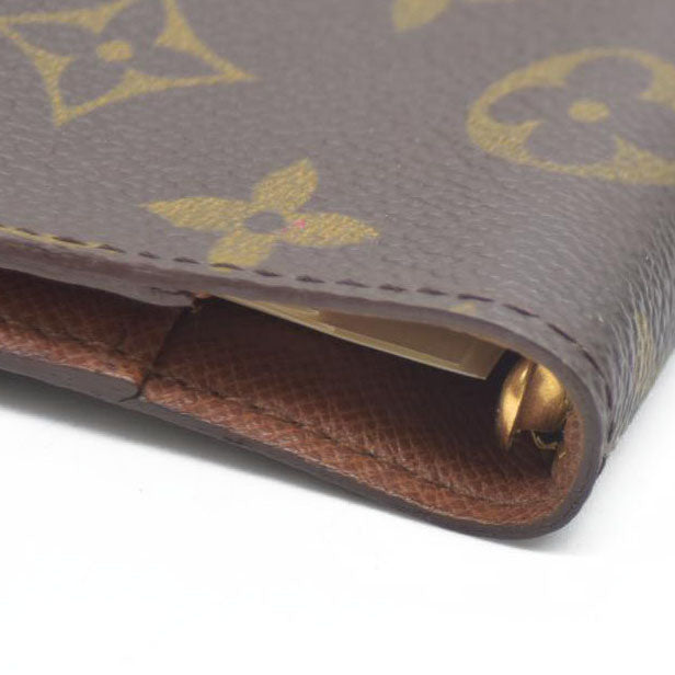 Louis Vuitton Monogram Agenda PM Notebook Cover Brown CA0997
