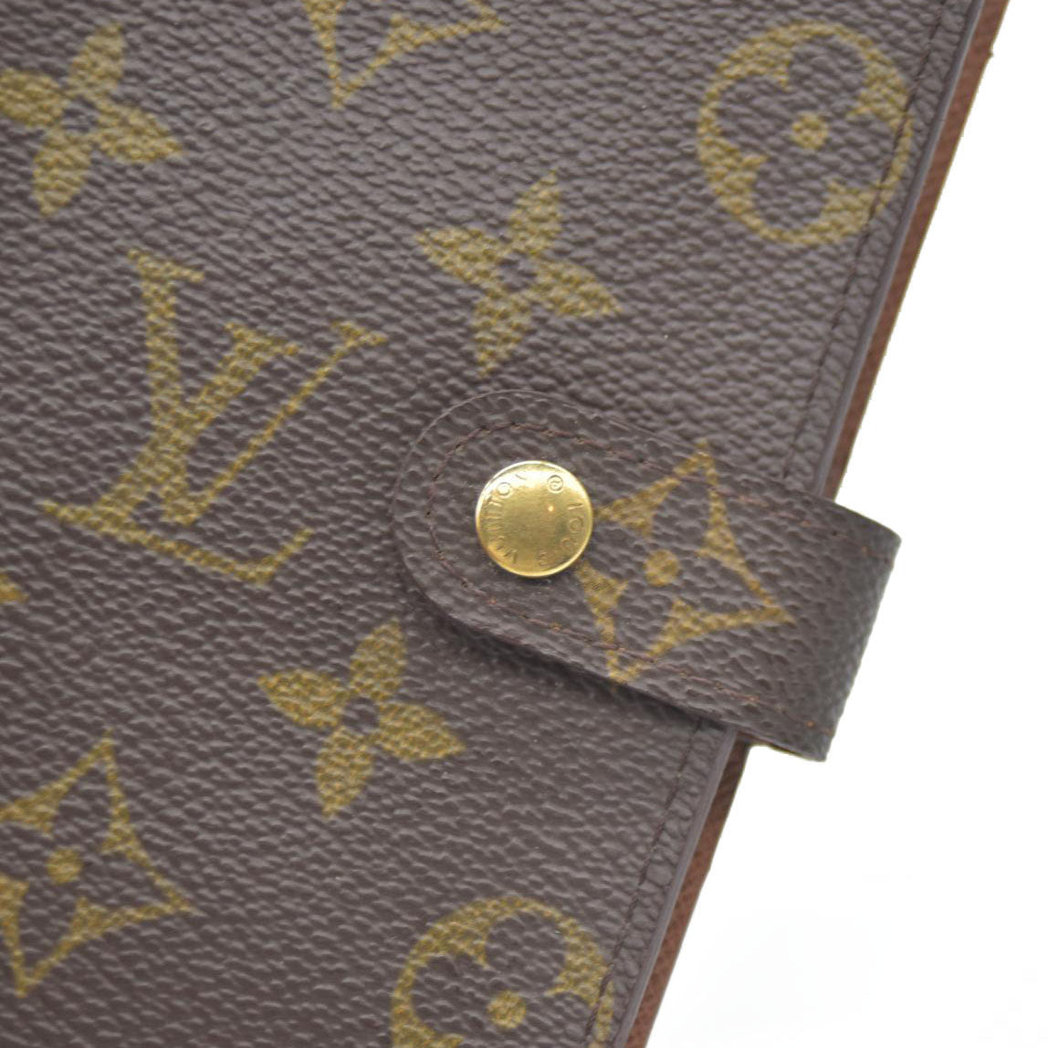 Louis Vuitton Monogram Agenda PM Notebook Cover Brown CA0997