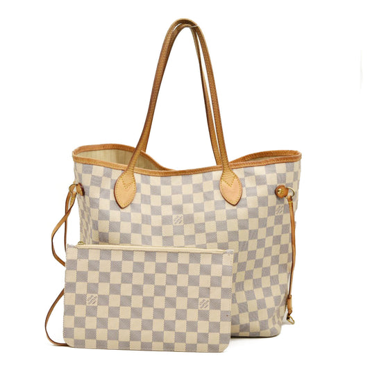 LOUIS VUITTON Damier Azur Neverfull MM SD2154