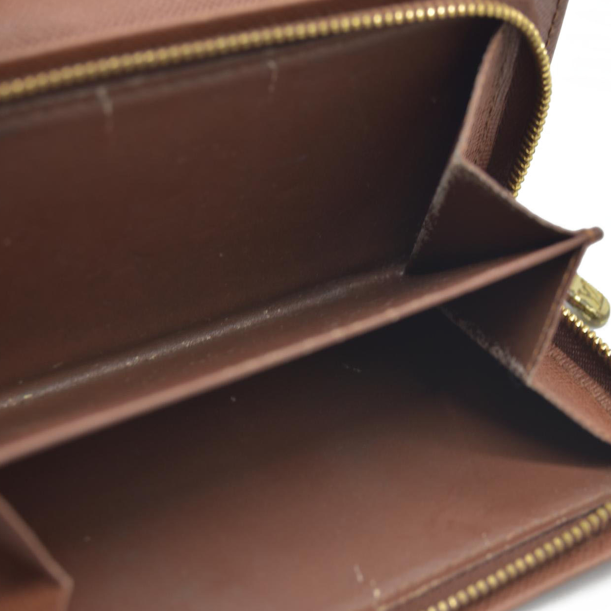 $560 Louis Vuitton Monogram Porte Monnaie Billets Tresor Bifold Wallet CA0959
