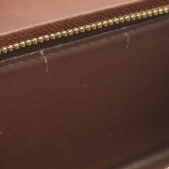 $560 Louis Vuitton Monogram Porte Monnaie Billets Tresor Bifold Wallet CA0959