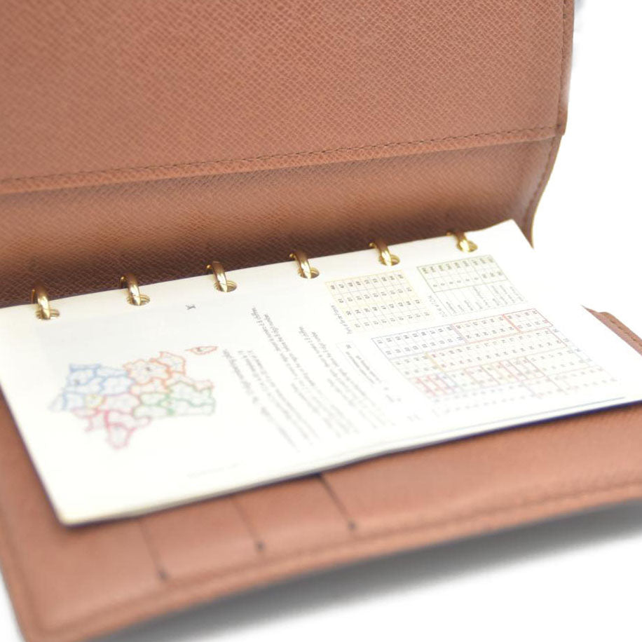 Louis Vuitton Monogram Agenda PM Notebook Cover Brown CA0997