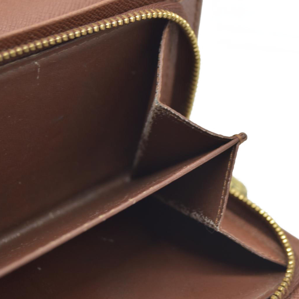 $560 Louis Vuitton Monogram Porte Monnaie Billets Tresor Bifold Wallet CA0959