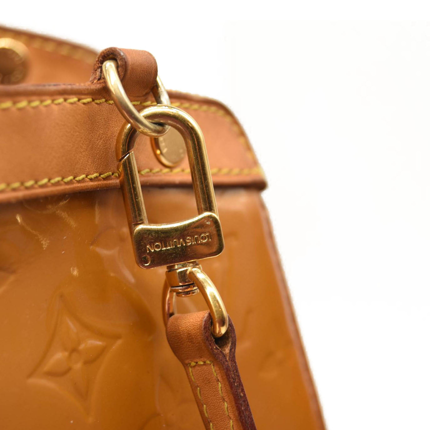 LOUIS VUITTON Vernis Brea MM Bronze