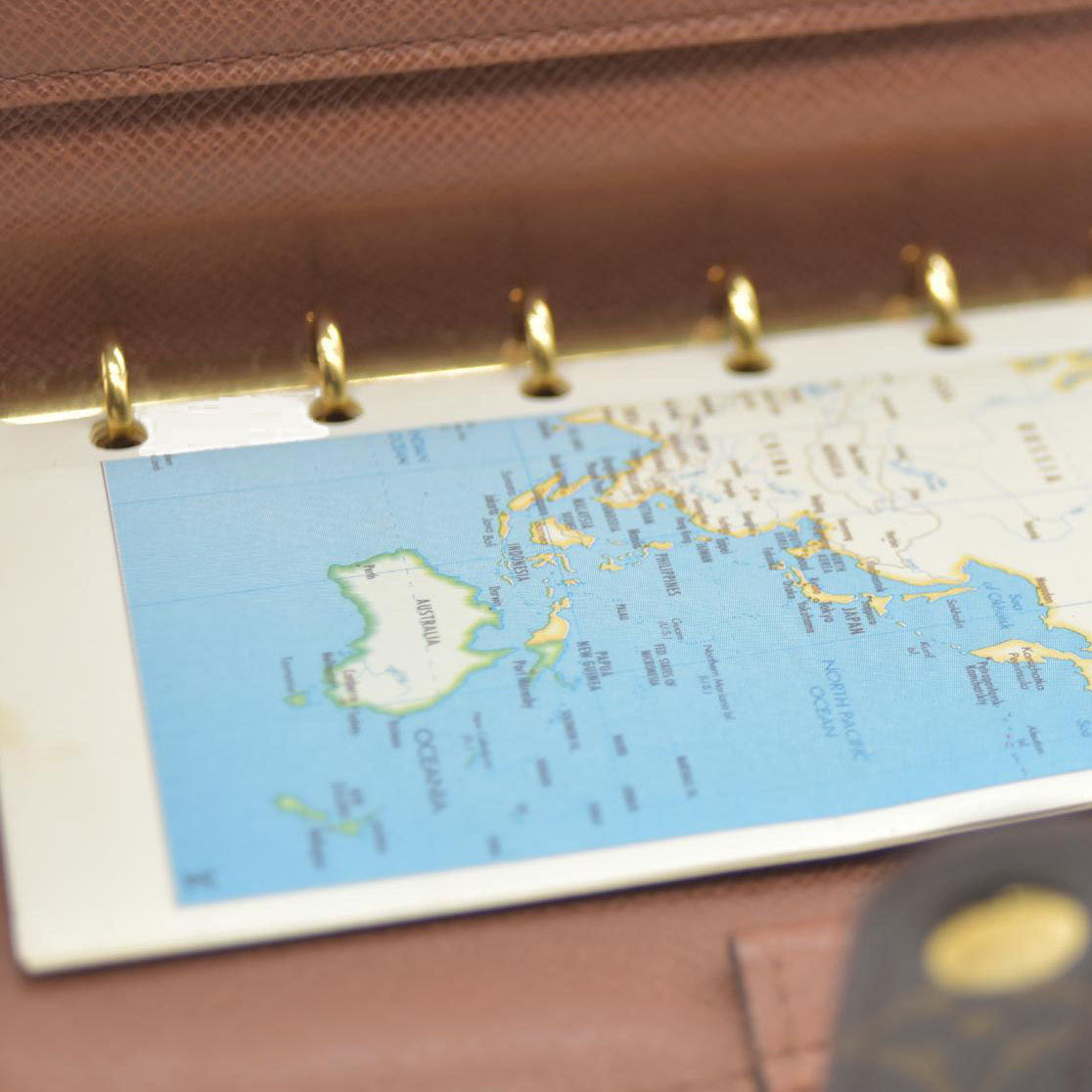 Louis Vuitton Monogram Agenda PM Notebook Cover Brown CA0997