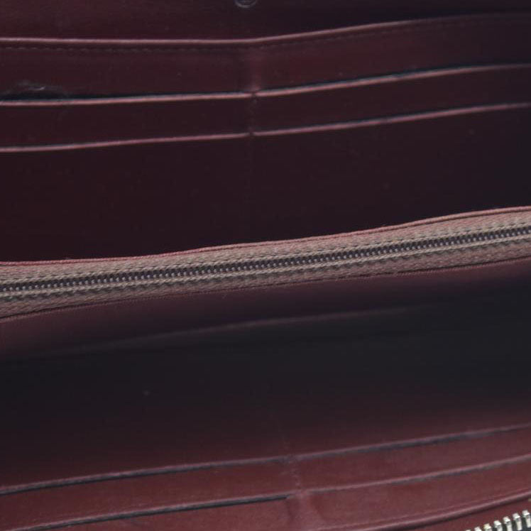 $1200 Chanel 2011 Caviar Leather Zip Around Long Wallet