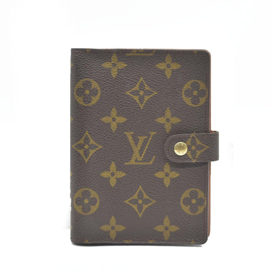 Louis Vuitton Monogram Agenda PM Notebook Cover Brown CA1908