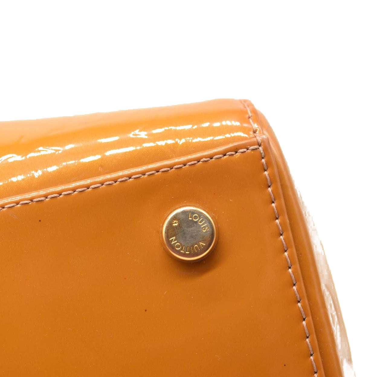 LOUIS VUITTON Vernis Brea MM Bronze