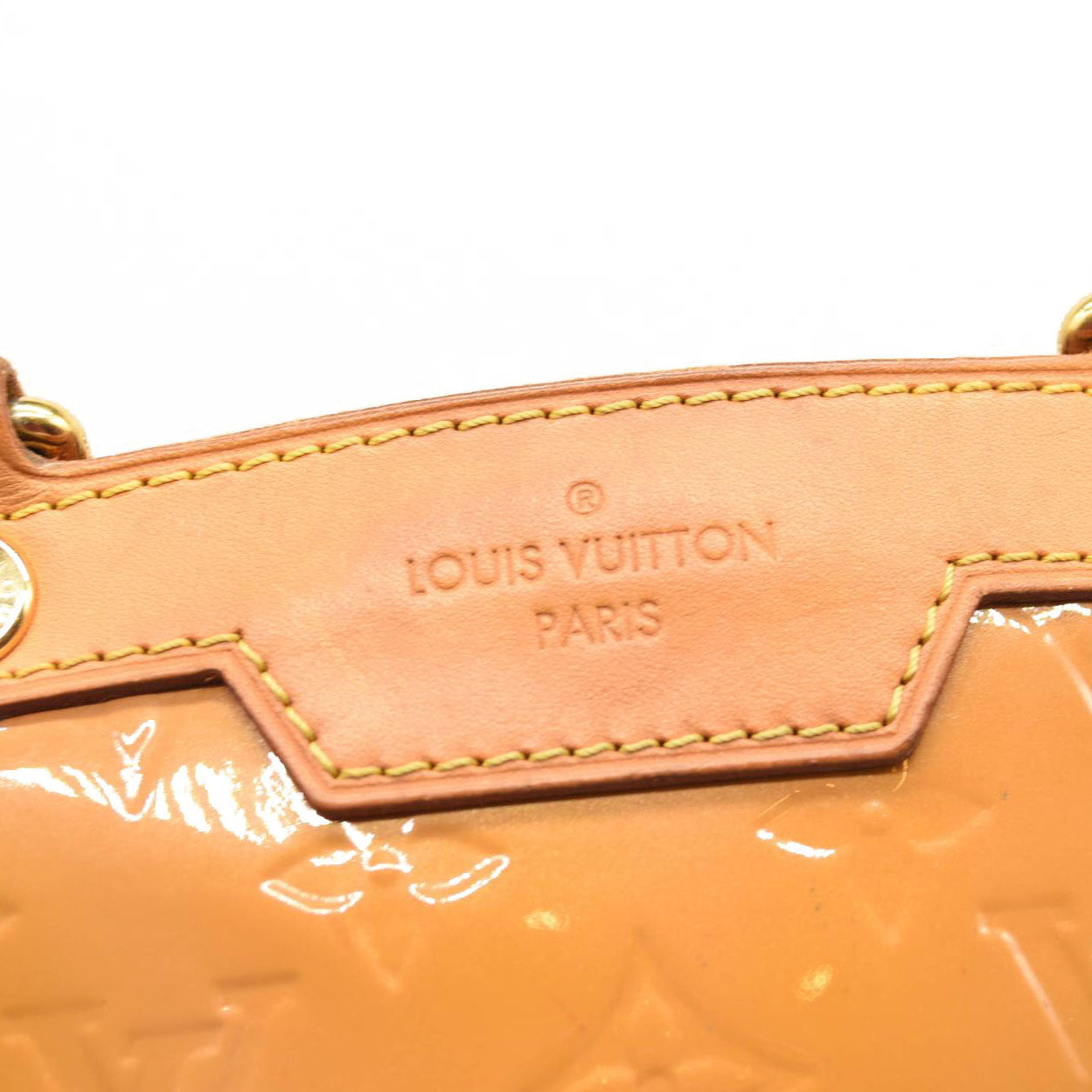 LOUIS VUITTON Vernis Brea MM Bronze