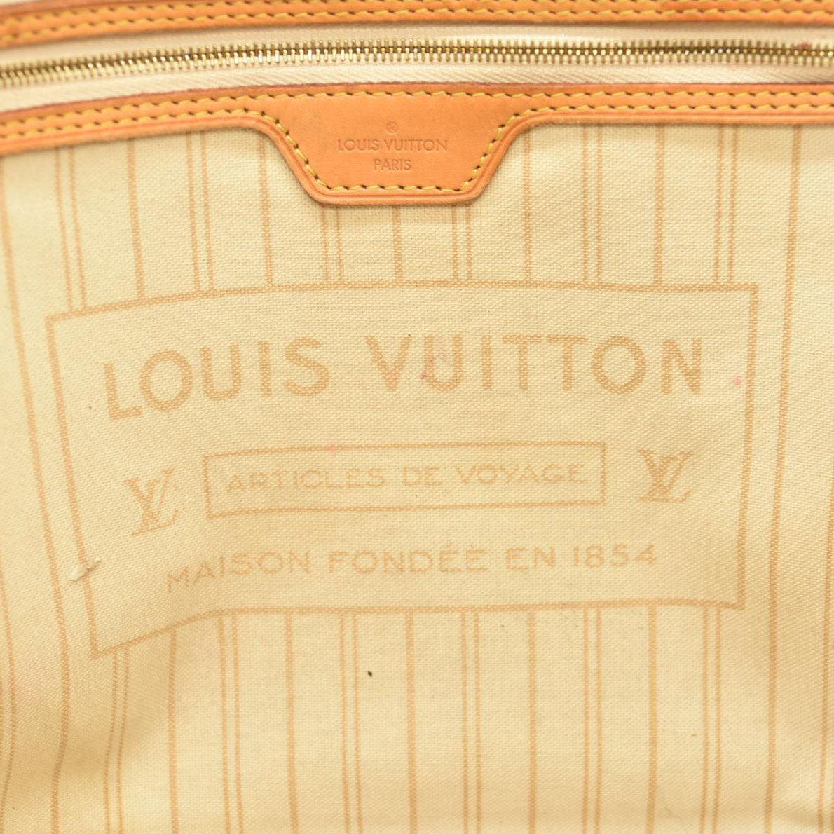 LOUIS VUITTON Damier Azur Neverfull MM SD2154