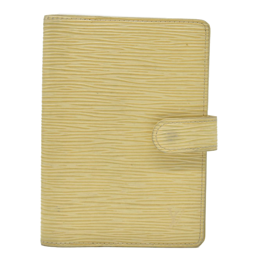 $505 Louis Vuitton Epi Agenda PM Leather Notebook Cover CA0061