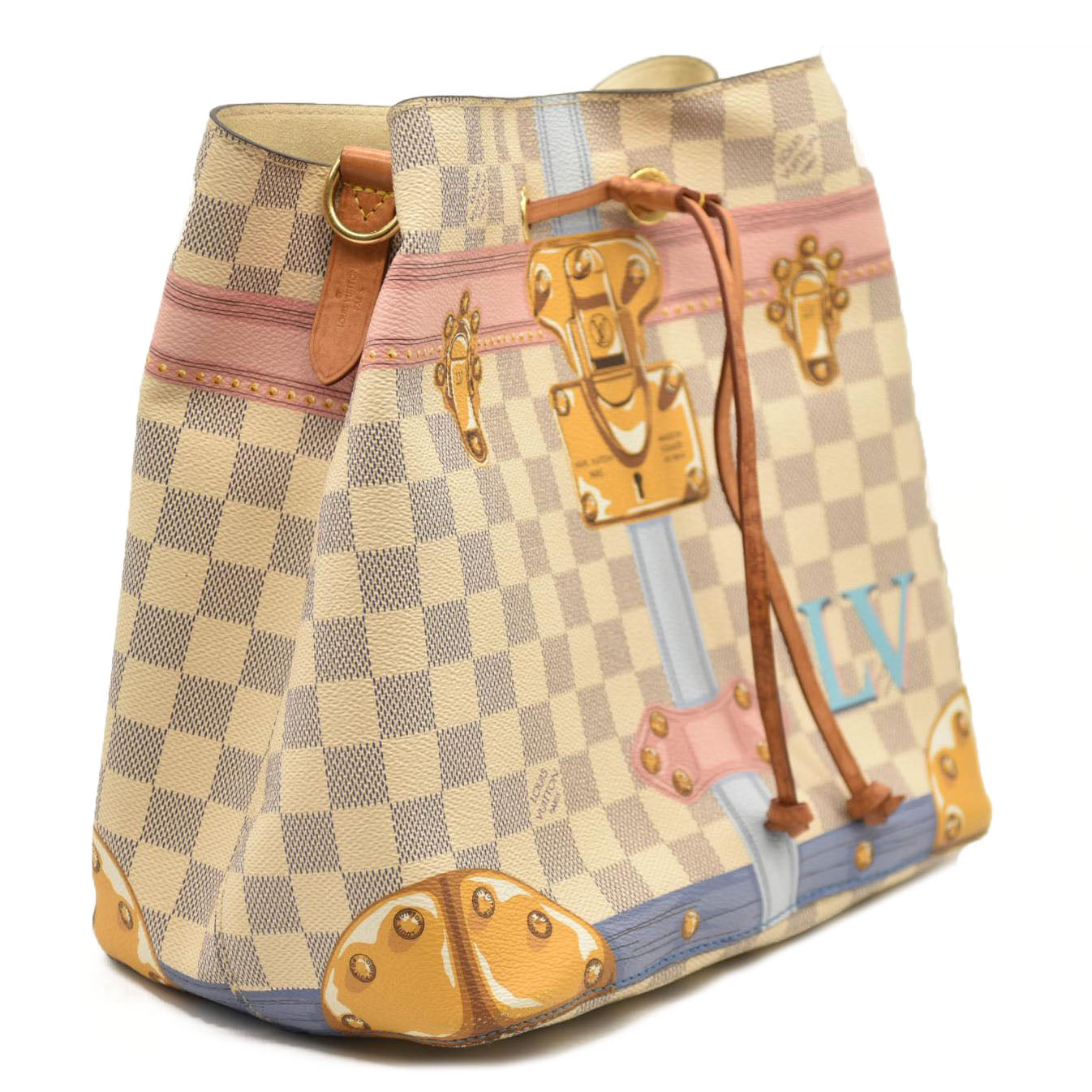 LOUIS VUITTON Damier Azur Summer Trunks Neonoe