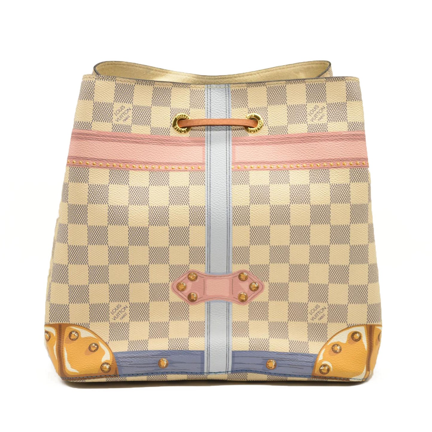 LOUIS VUITTON Damier Azur Summer Trunks Neonoe